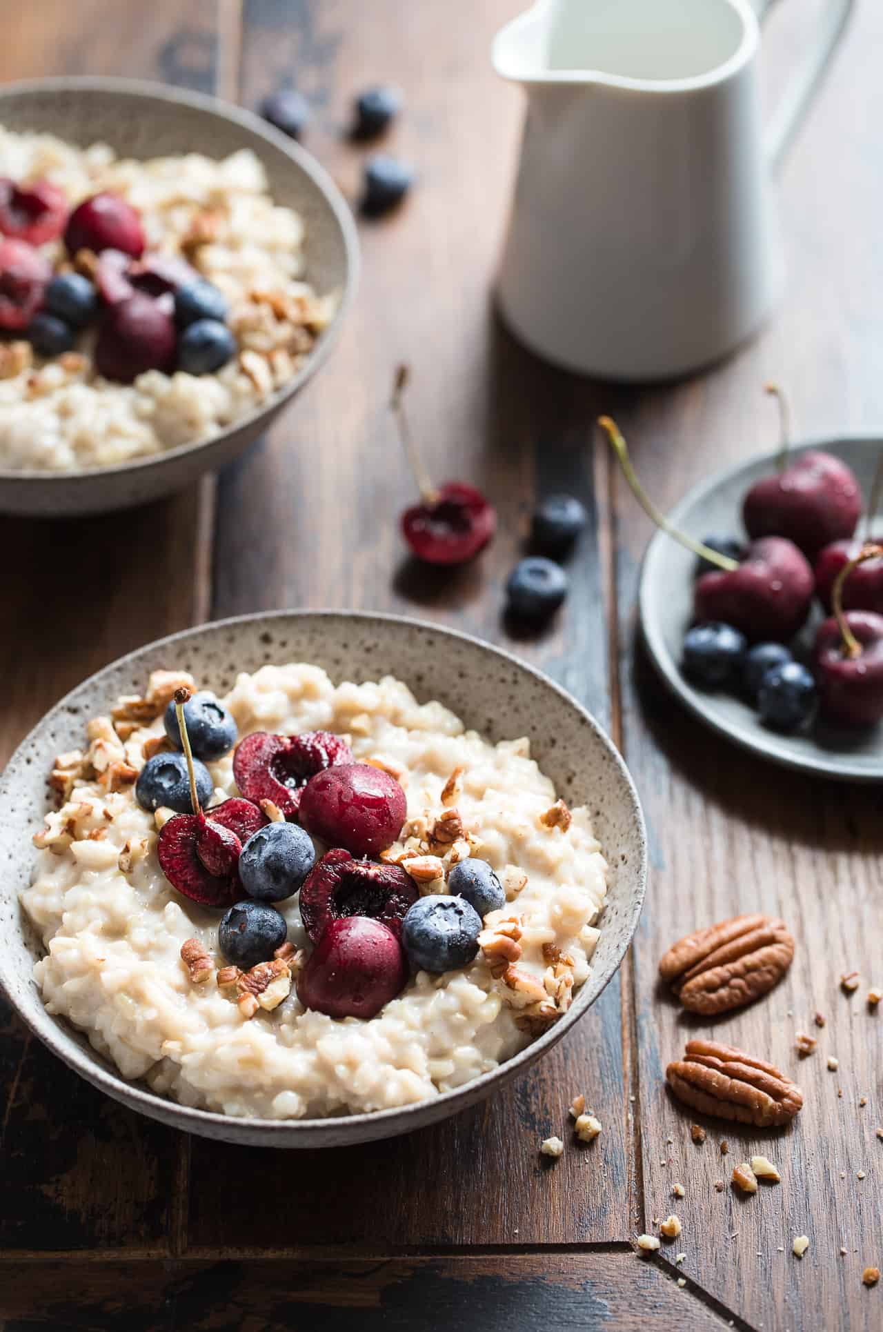 Brown Rice Breakfast Pudding