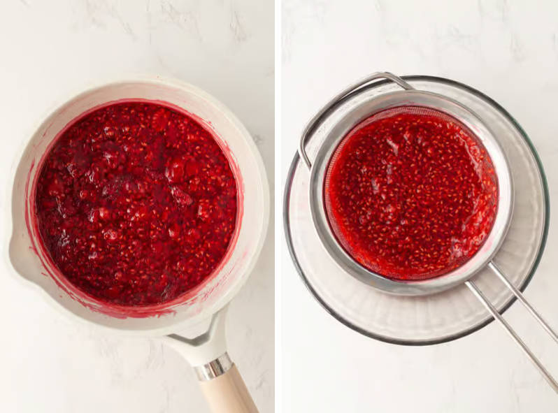 Step 1. Make the Raspberry Compote