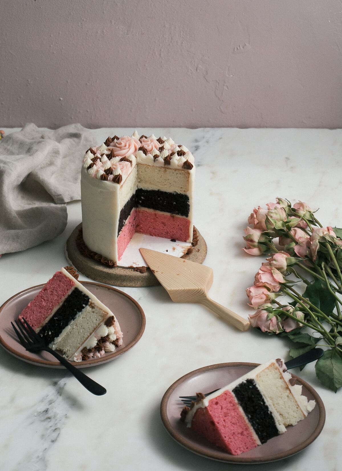 Mexican Neapolitan Cake